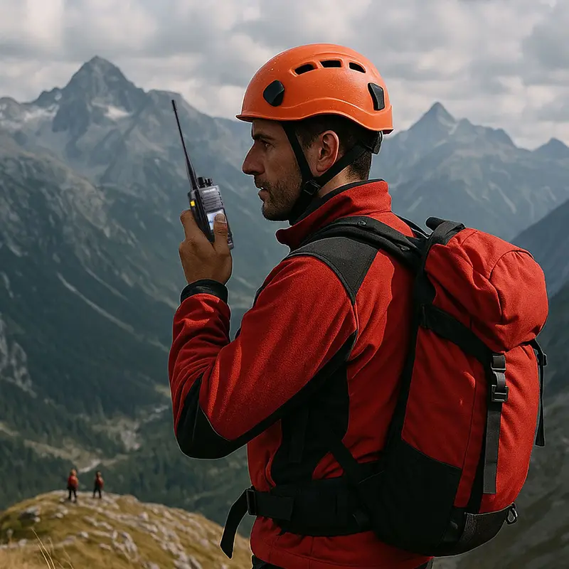 Midland CT-990 EBR Portátil Dual Band Profesional - Walkie Talkie de Largo Alcance