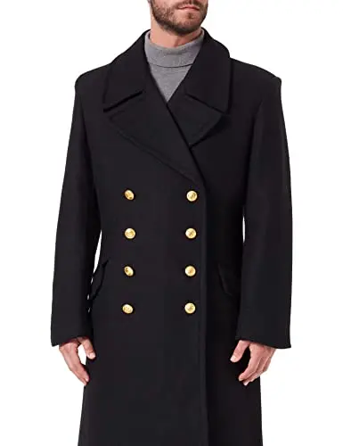 Mil-Tec Abrigo Naval Militar de Pared - Chaqueta Táctica Resistente