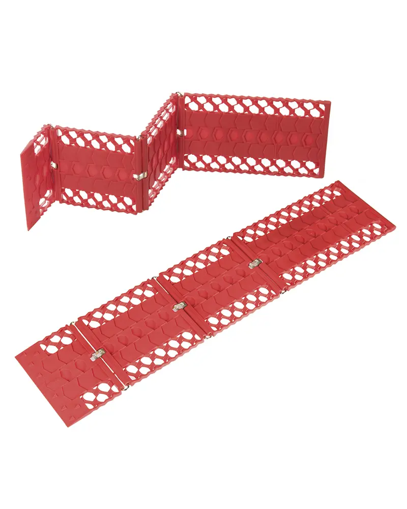 Mil-Tec Alfombrillas Antideslizantes Tracción 77cm - Par para Nieve y Barro
