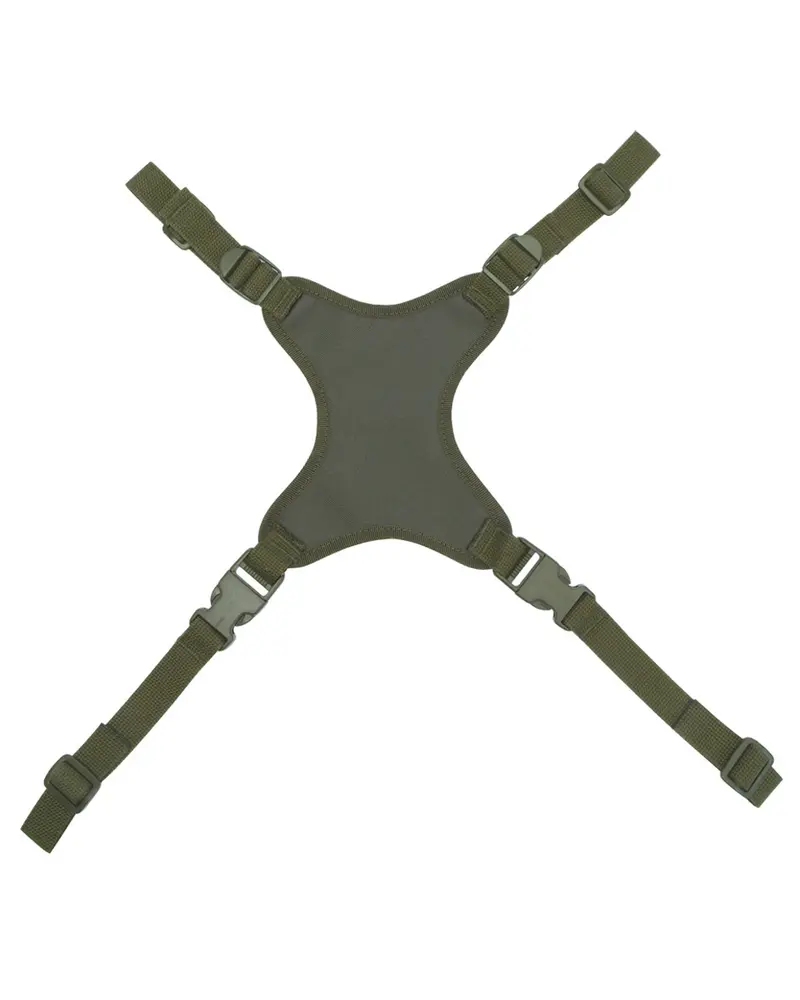 Mil-Tec Araña Táctica para Casco Militar Verde Oliva - Accesorio Táctico Profesional