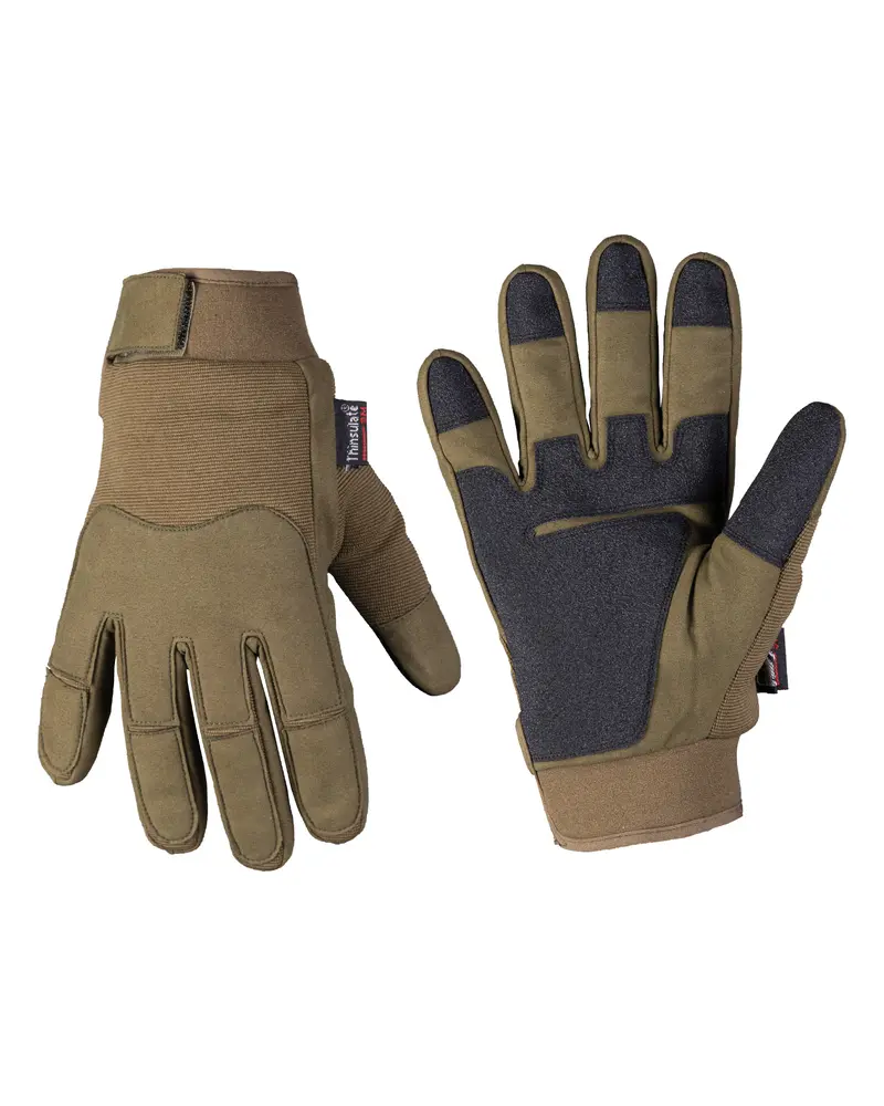 Mil-Tec Army Gloves Winter Oliv - Guantes Tácticos Militares Invierno Verde Oliva
