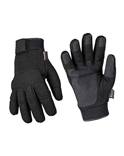 Mil-Tec Army Gloves Winter Schwarz - Guantes Militares de Invierno Negro