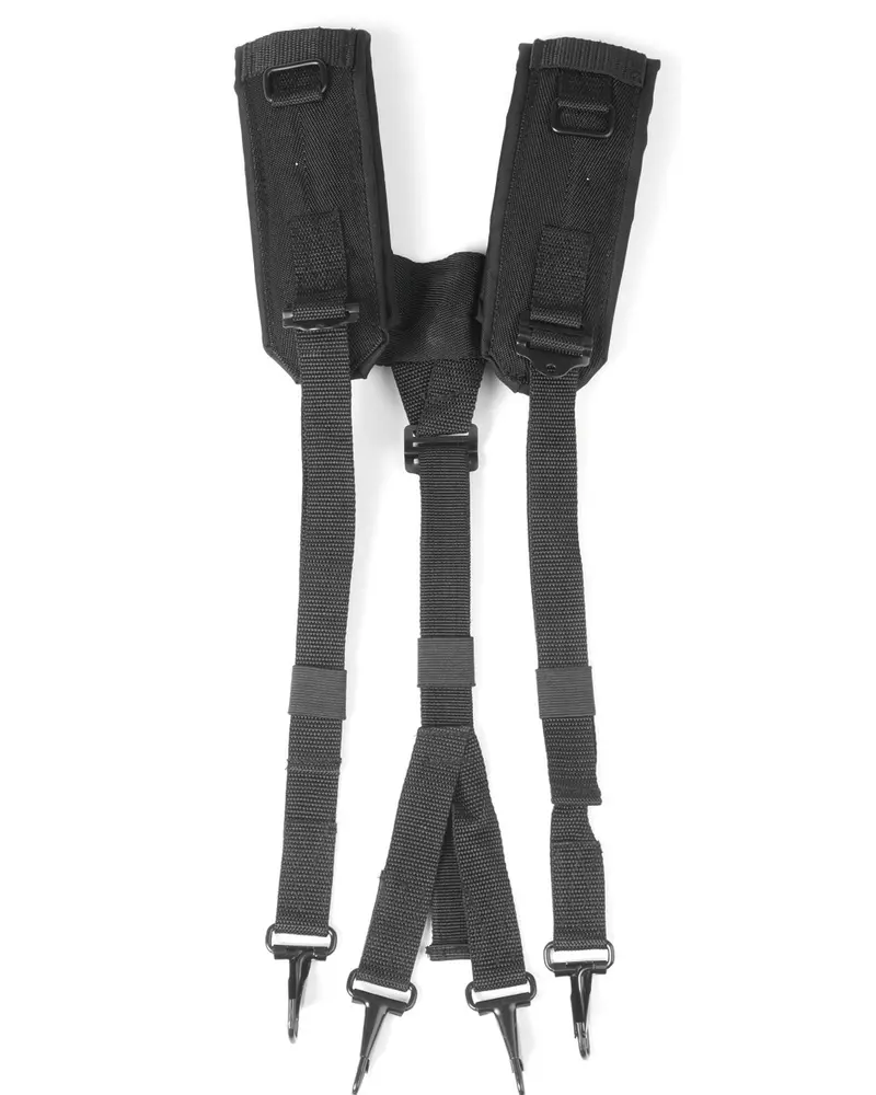 Mil-Tec Arnés Táctico LC2 Negro - Sistema de Suspensión Militar Profesional