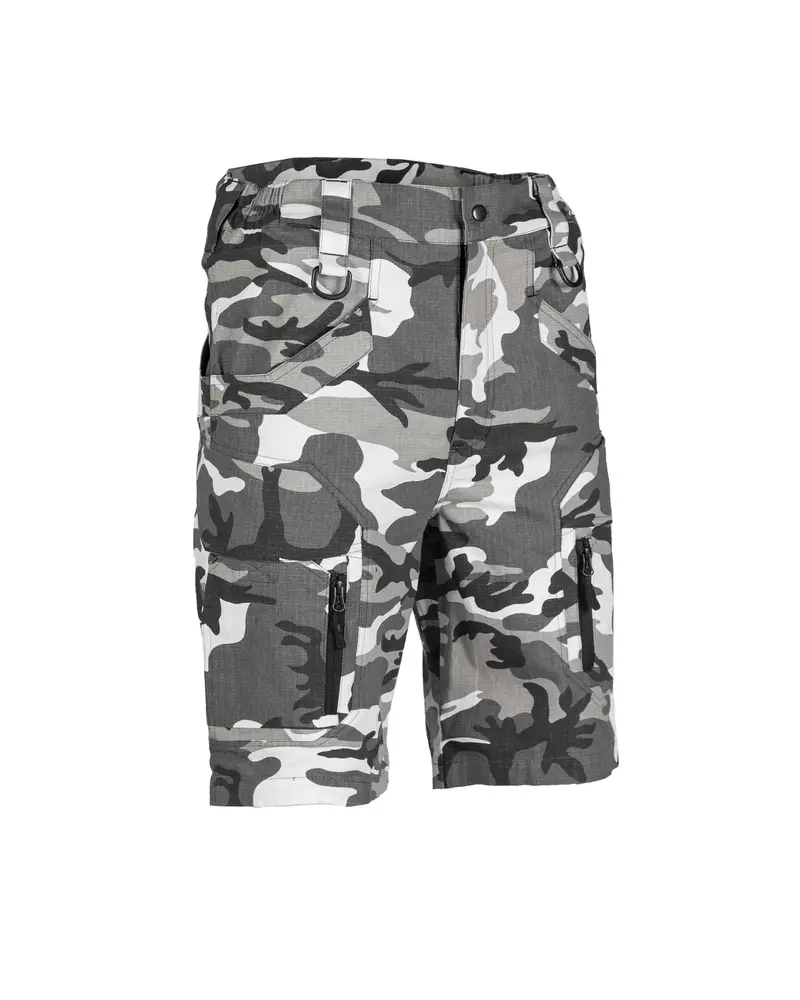 Mil-Tec Assault Shorts R/S CO Urban - Pantalón Corto Táctico Militar