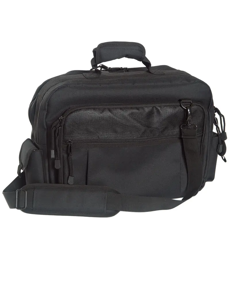 Mil-Tec Aviator Document Case Schwarz - Maletín Militar Profesional Negro
