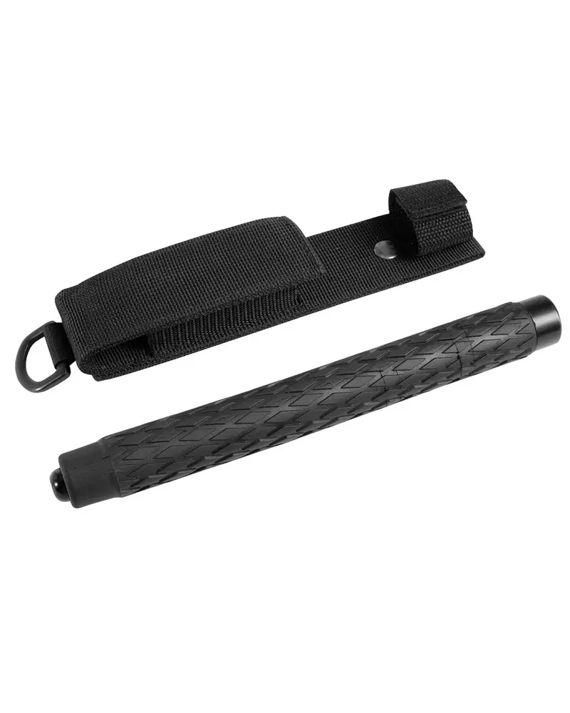 Mil-Tec Bastón Telescópico Extensible 26-65cm con Funda - Defensa Personal