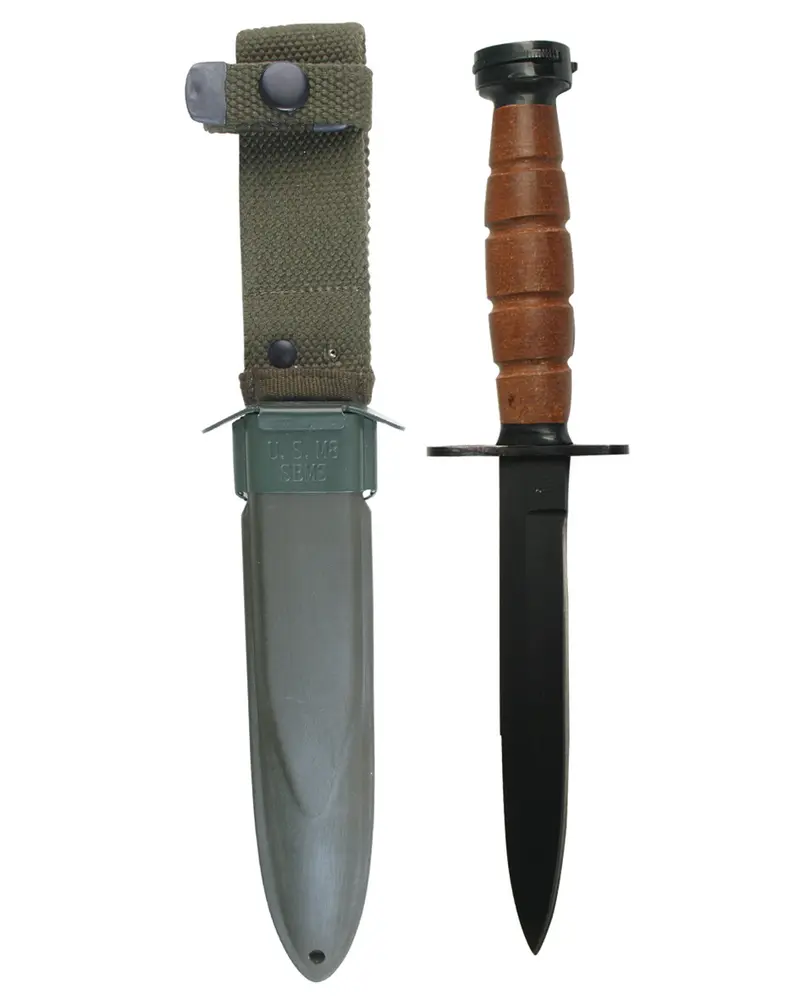 Mil-Tec Bayoneta US M4 M8A1 Reproducción Histórica Militar Coleccionismo