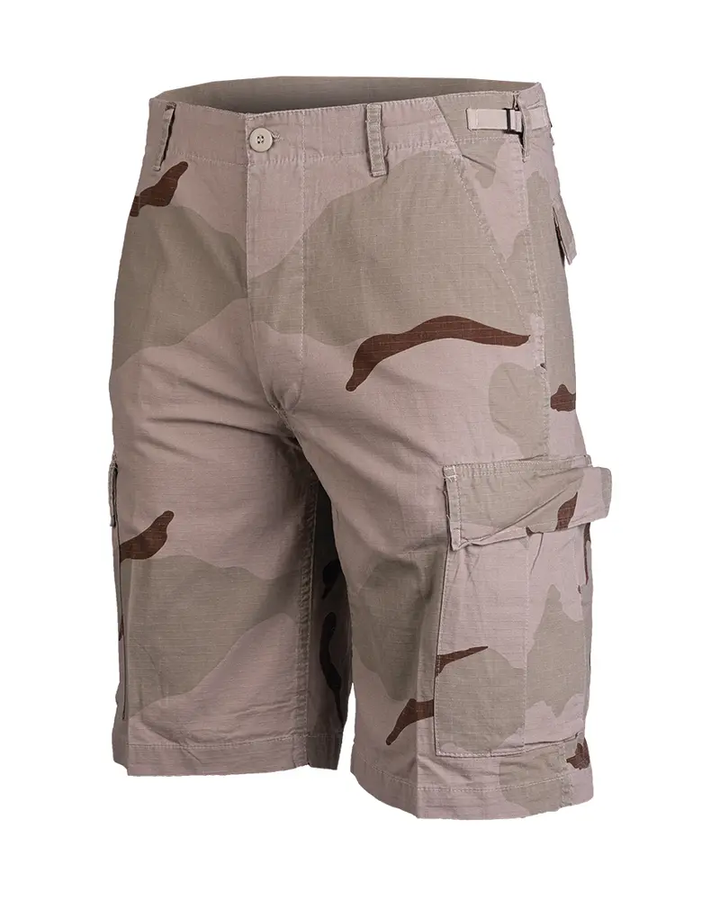 Mil-Tec Bermuda Militar US Ripstop Algodón Prelavado Desert