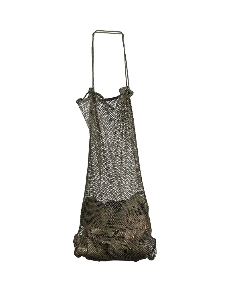 Mil-Tec Bolsa de Lavado de Malla 50x75 cm Color Oliva - Protección para Ropa Delicada
