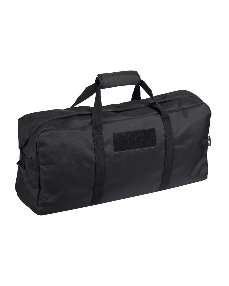 Mil-Tec Bolsa Táctica Grande 600D PES Negro - Bolsa de Transporte Resistente
