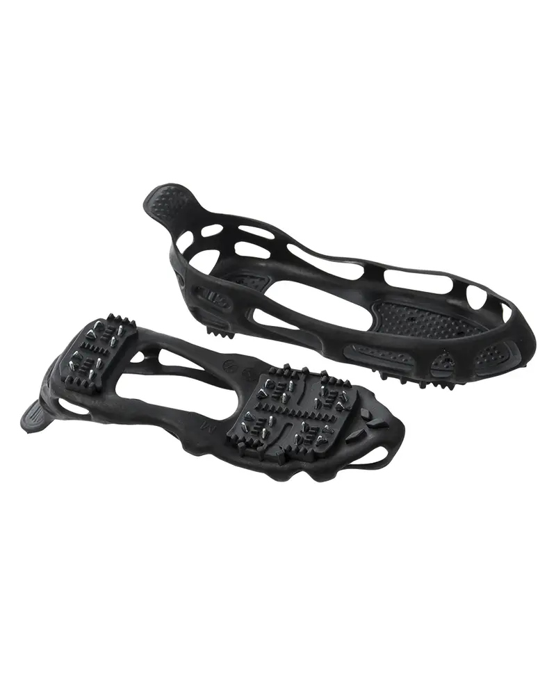 Mil-Tec Boot Spikes Overshoe - Crampones Antideslizantes con Clavos Metálicos para Hielo y Nieve
