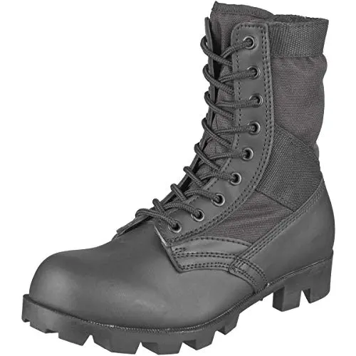Mil-Tec Botas de Senderismo Us Panama para Hombre - Negro Talla 40 EU