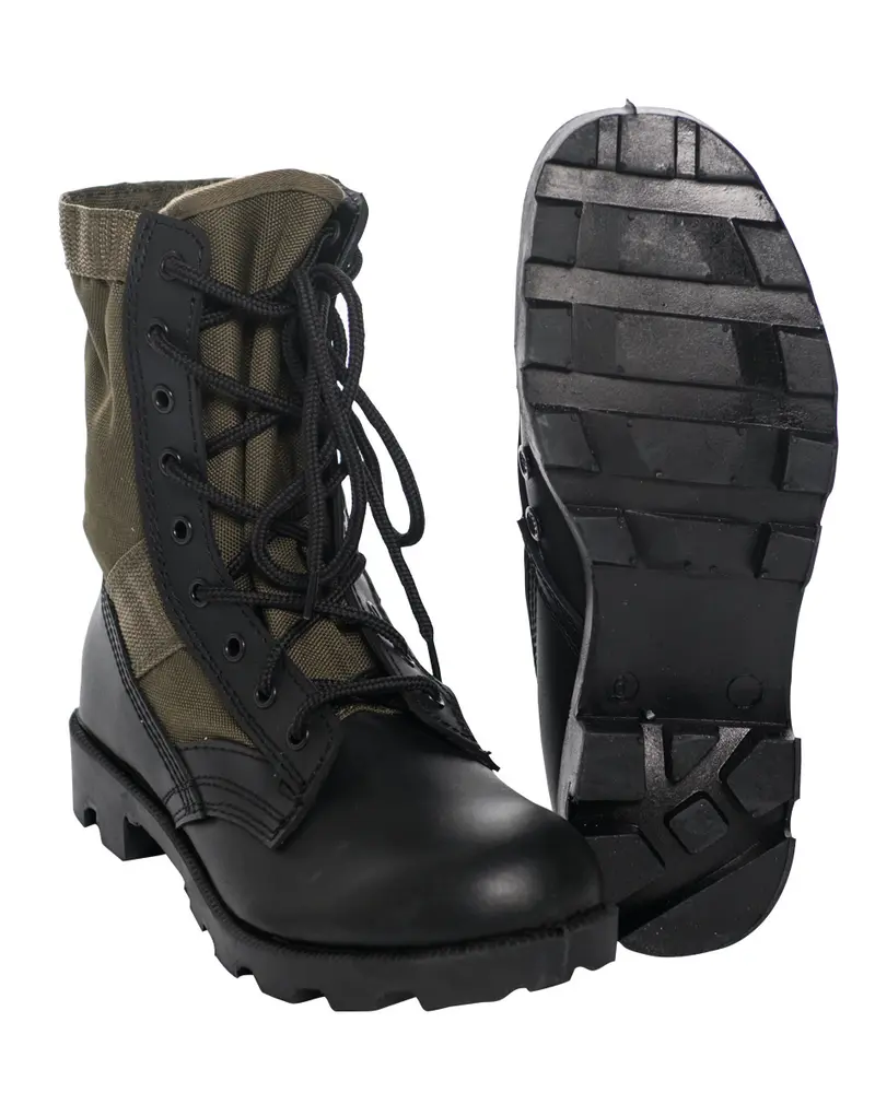 Mil-Tec Botas Militares Panama Oliva - Calzado Táctico Resistente