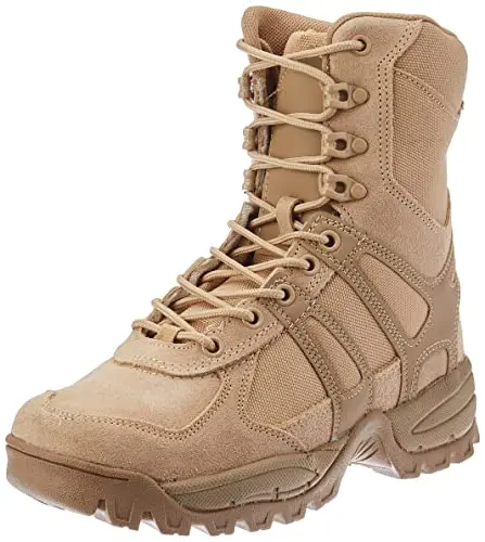 Mil-Tec Botas Náuticas Unisex Caqui - Calzado Resistente para Trabajo y Actividades Acuáticas