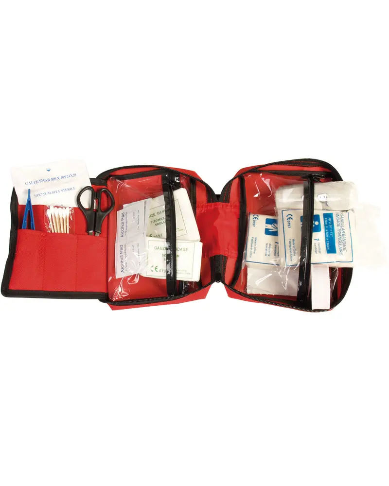 Mil-Tec Botiquín de Primeros Auxilios Grande Rotulado - Kit Completo de Emergencia