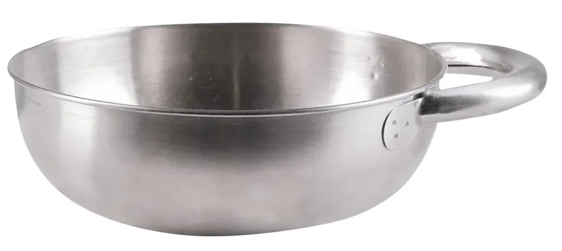 Mil-Tec Bowl Acero Inoxidable 0,7L - Cuenco Camping Ultraligero