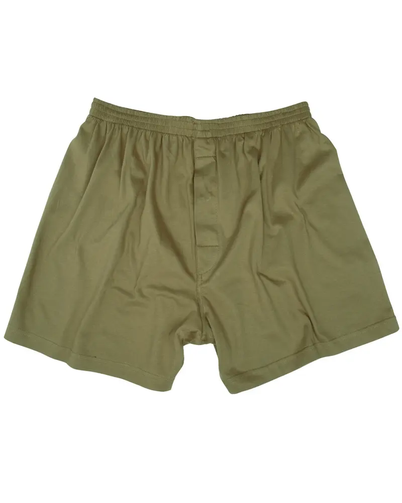 Mil-Tec Boxer Shorts Oliv - Ropa Interior Táctica Militar Verde Oliva
