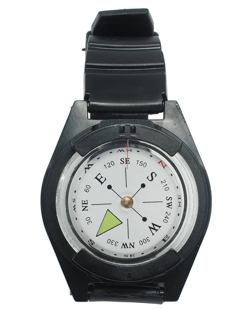 Mil-Tec Brújula de Muñeca Grande - Compass Profesional para Senderismo y Supervivencia