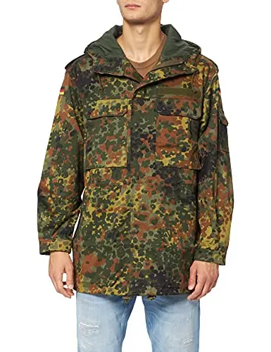 Mil-Tec BW Feldjacke Parka Militar Flecktarn - Chaqueta Táctica Alemana