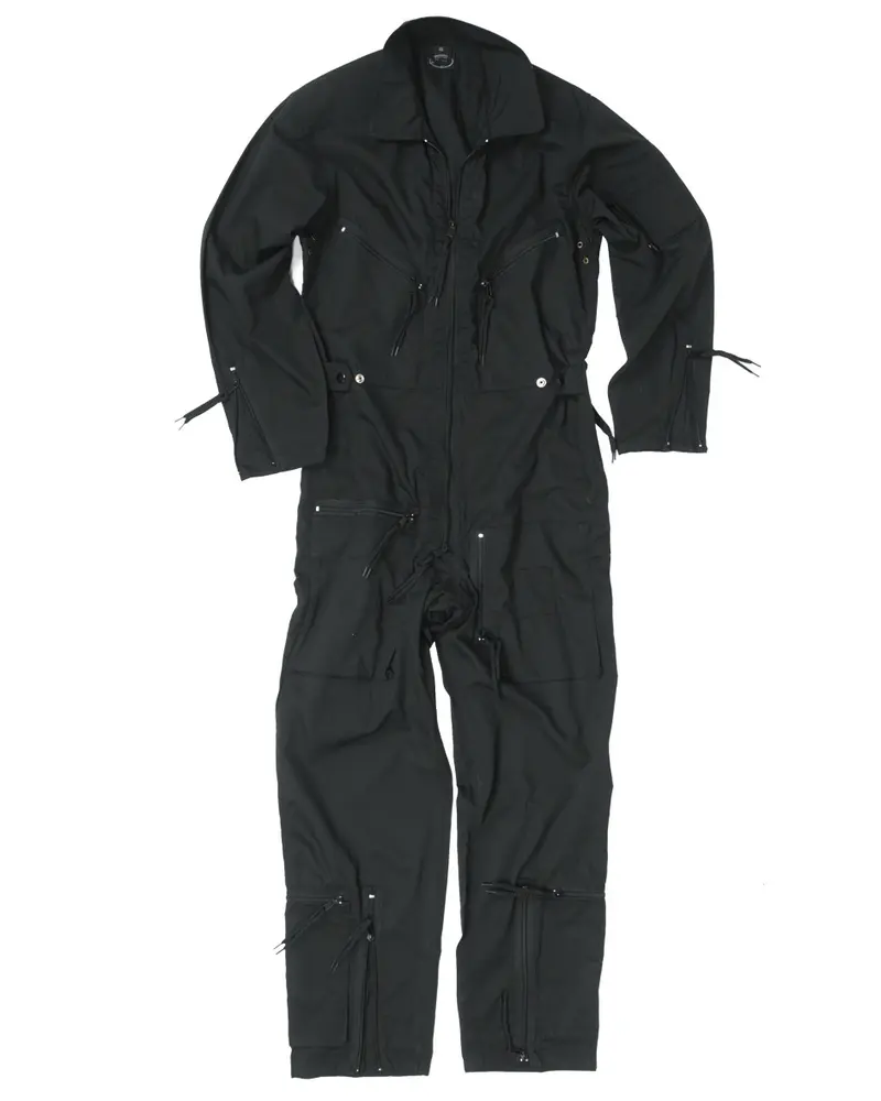 Mil-Tec BW Fliegerkombi Schwarz - Mono de Piloto Militar Negro