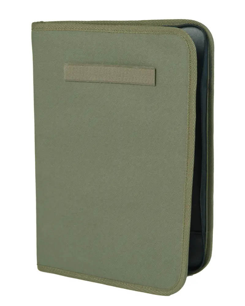 Mil-Tec BW Kommandeurs-Mappe DIN A4 Oliv - Carpeta Militar Táctica Verde Oliva