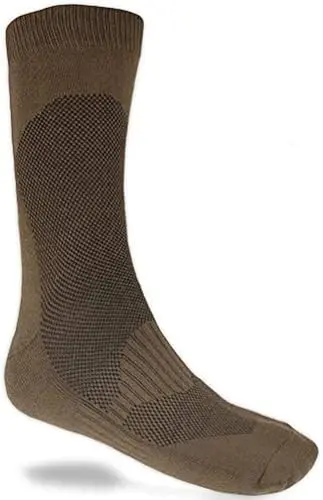 Mil-Tec Calcetines Largos Coolmax Coyote Talla 44/45 - Transpirables y Resistentes