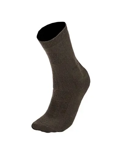 Mil-Tec Calcetines Merino Oliva - Calcetines Militares de Lana Merino