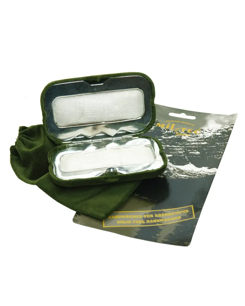 Mil-Tec Calentador de Manos para Barritas Combustible - Calentamiento Portátil Outdoor