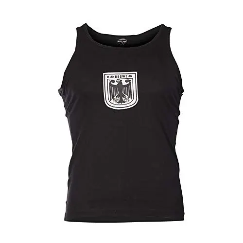 Mil-Tec Camiseta Deportiva Hombre Negro - Calidad Militar BW