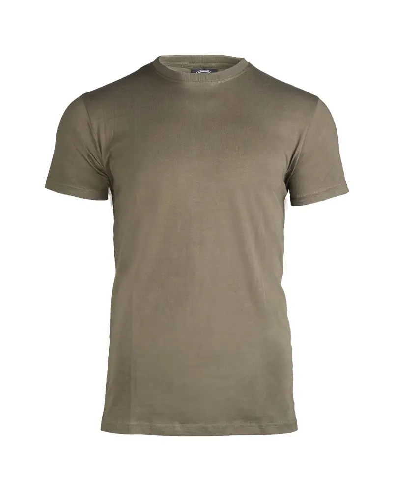 Mil-Tec Camiseta Militar US Style Color Oliva - Estilo Táctico Americano
