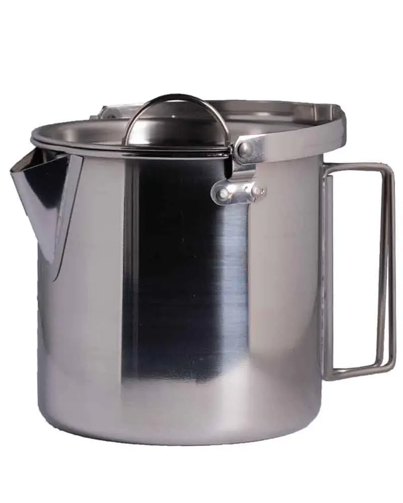 Mil-Tec Cantimplora Acero Inoxidable 0,7 Litros - Botella Militar Camping
