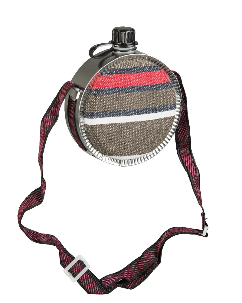 Mil-Tec Cantimplora Western con Funda de Fieltro 0,75L - Estilo Auténtico del Oeste