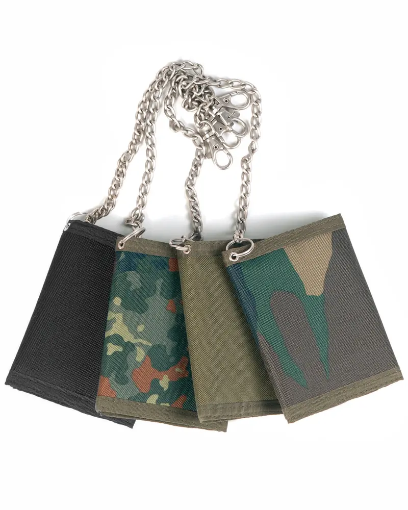 Mil-Tec Cartera Táctica con Cadena de Seguridad Color Oliva