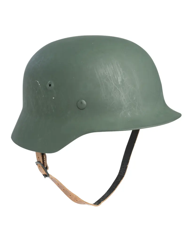 Mil-Tec Casco M35 Reproducción Histórica Segunda Guerra Mundial Talla 57/58 Negro