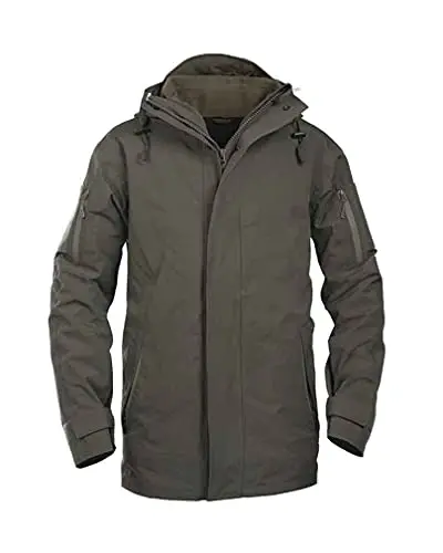 Mil-Tec Chaqueta Impermeable con Forro Polar Gen.II Ranger Green - Protección Táctica