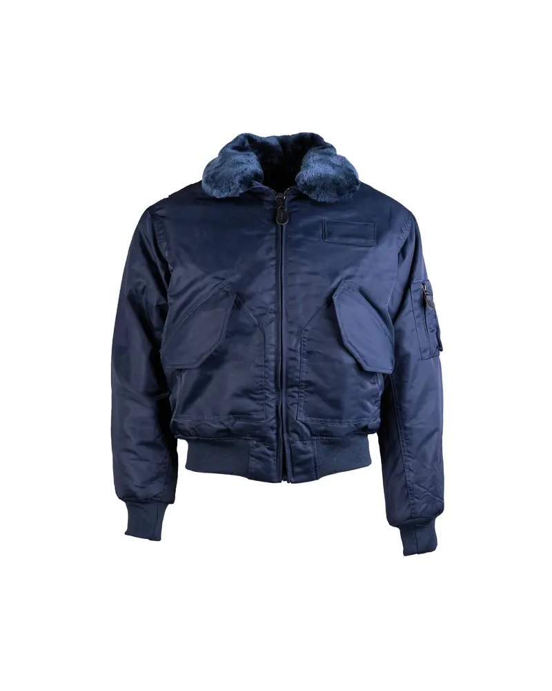 Mil-Tec Chaqueta SWAT CWU con Cuello Desmontable Azul Marino