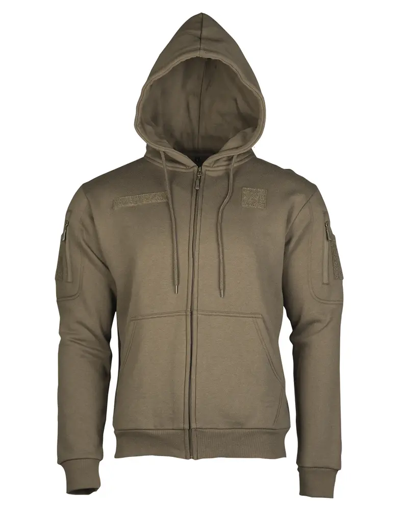 Mil-Tec Chaqueta Táctica con Capucha Ranger Green - Chaqueta Militar Outdoor