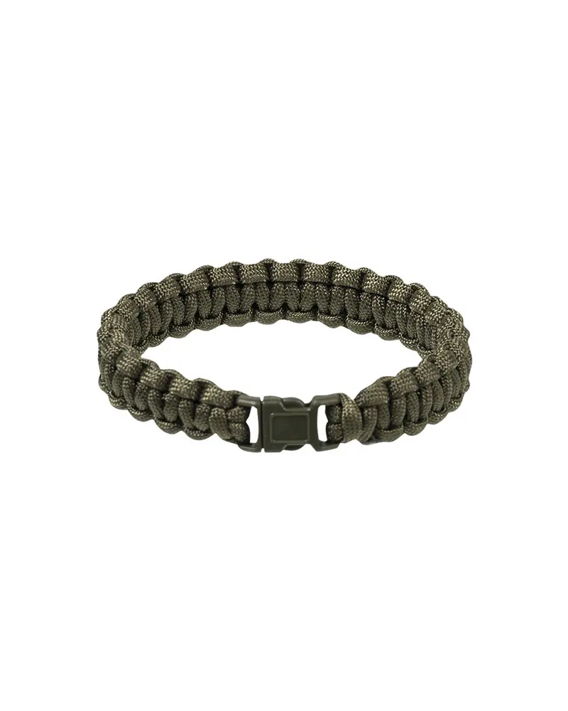 Mil-Tec Cierre para Brazalete Táctico 15mm Verde Oliva - Hebilla Militar Resistente