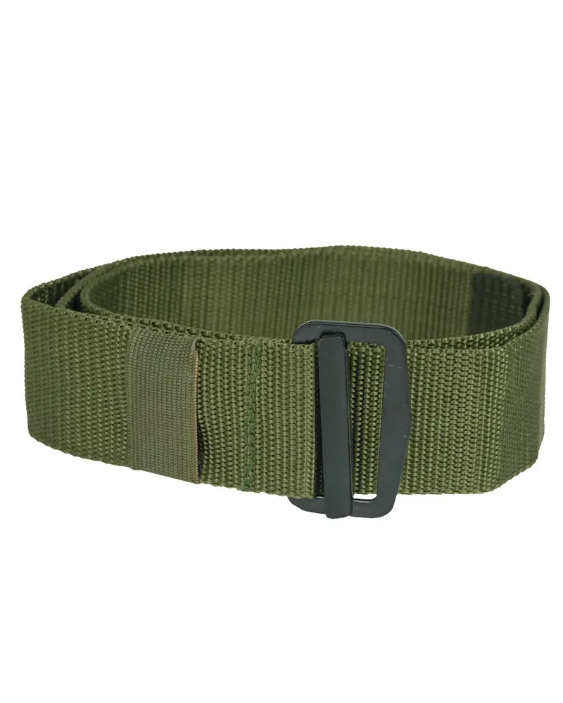 Mil-Tec Cinturón Militar US BDU 45mm Color Oliva - Estándar Táctico