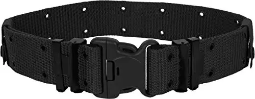 Mil-Tec Cinturón Táctico US Lochkoppel LC2 Duraflex Coyote - Resistente y Duradero