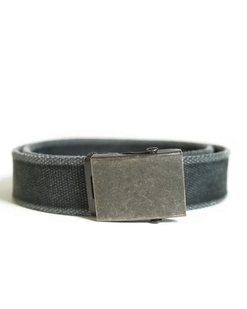 Mil-Tec Cinturón Vintage Negro - Cinturón Táctico Resistente para Actividades al Aire Libre