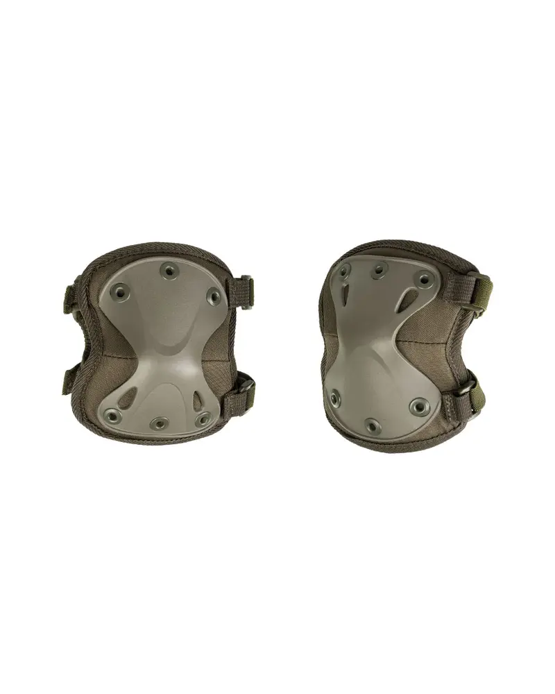Mil-Tec Coderas Protect Oliv - Protección Táctica Ergonómica para Codo