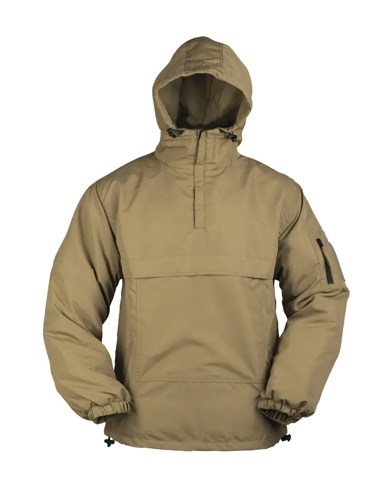 MIL-TEC Combat Anorak Summer Coyote - Chaqueta Táctica Ligera