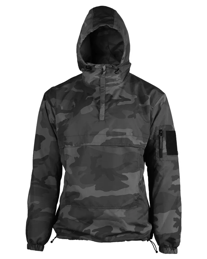 Mil-Tec Combat Anorak Summer Dark Camo - Chaqueta Táctica de Verano