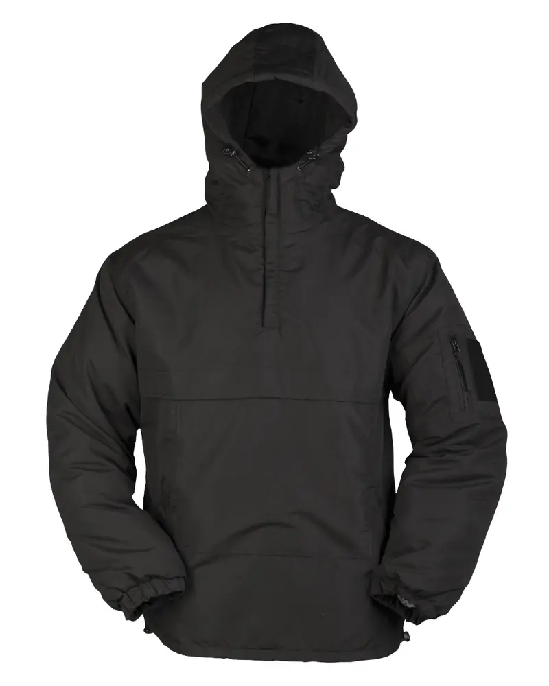 Mil-Tec Combat Anorak Winter Negro - Chaqueta Táctica de Invierno