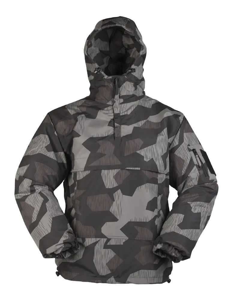 MIL-TEC Combat Anorak Winter Splinter Night - Chaqueta Militar de Invierno