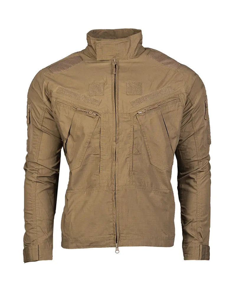 Mil-Tec Combat Jacket Chimera Dark Coyote - Chaqueta Táctica Resistente