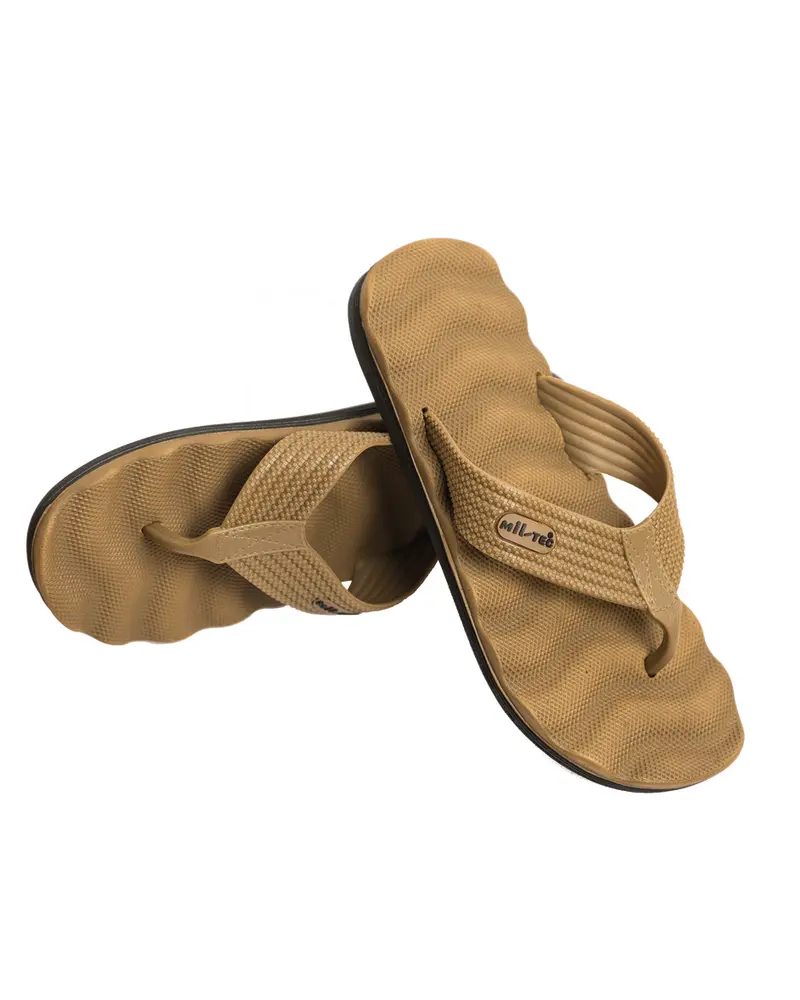 Mil-Tec Combat Zehensandalen Coyote - Sandalias Tácticas Militares
