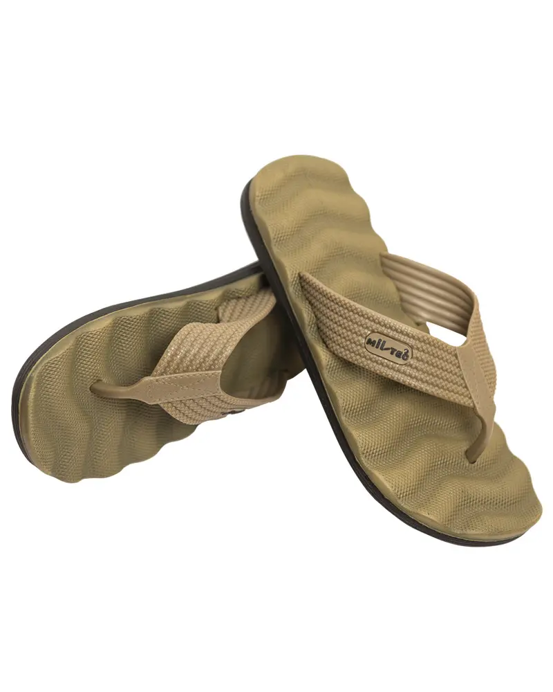 Mil-Tec Combat Zehensandalen Oliv - Sandalias Tácticas Militares Verde Oliva