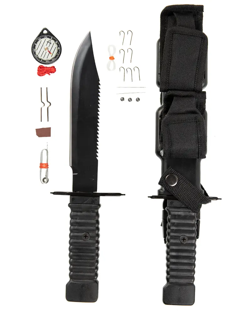 Mil-Tec Cuchillo Supervivencia Special Forces - Diseño Militar Táctico